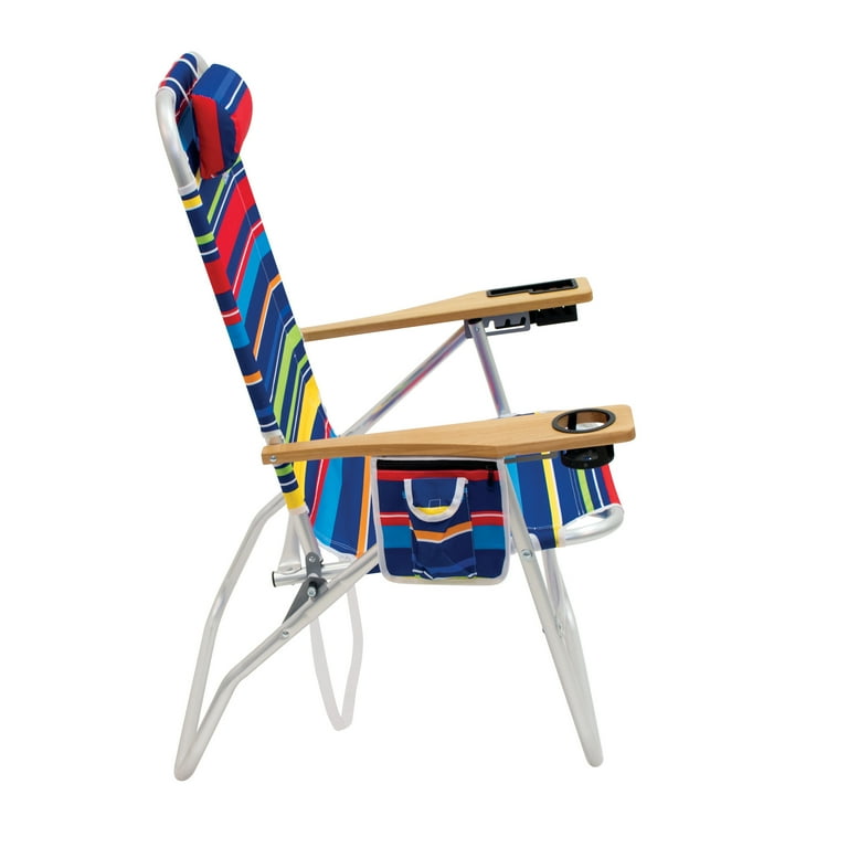 Tommy Bahama Pineapple Stripe Highboy Chair With Shade