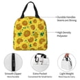 thumbnail image 3 of Pofeuu Floral Sunflowers Print Lunch Bag Lunch Box Large Capacity Insulated Lunch Bag for Adult, Leakproof Reusable Lunch Tote Bags for Work, 3 of 5