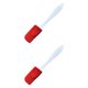 thumbnail image 1 of Wosthever Espátula de silicona, antiadherente, crema para pasteles, raspador para hornear, resistente al calor, utensilios de cocina, rojo Rojo 2piezas, 1 of 6
