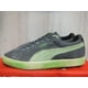 thumbnail image 2 of Deadstock PU & MA Suede Lo Washed Brts Black-Fluo Green 354654-02 Sneaker Men Us10, 2 of 6