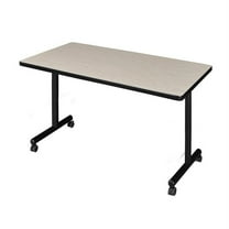 Regency 42 inch x 30 inch Kobe Mobile Training Table in  Maple