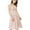 Pink, variant on MODA NOVA Juniors Floral Twist Front Adjustable Strap Hidden Zipper Midi Dress