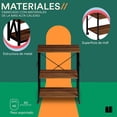 thumbnail image 3 of Mubson Carrito de Bar con 3 Niveles. Mesa Auxiliar para Cocina Leira, 3 of 5