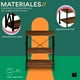 thumbnail image 3 of Mubson Carrito de Bar con 3 Niveles. Mesa Auxiliar para Cocina Leira, 3 of 5