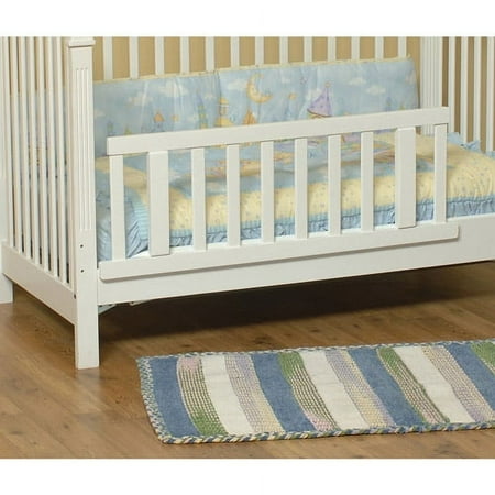 Child Craft Logan Toddler Bed Rails, Matte White