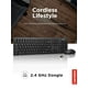 thumbnail image 2 of Combo de teclado y ratón Lenovo 100 Wireless Black, 2 of 6