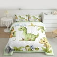 thumbnail image 2 of Feelyou Cute Cartoon Dino Full Size Comforter Sets for Teens, Kawaii Dinosaur Lover Bedding Comforter Set, Cute Animal Theme Reversible Bedding Sets, Microfiber Bedroom Decor, 3-Piece, 2 of 8