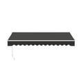 thumbnail image 3 of ALEKO 10 x 8 ft Black Motorized Retractable Patio Awning, 3 of 12