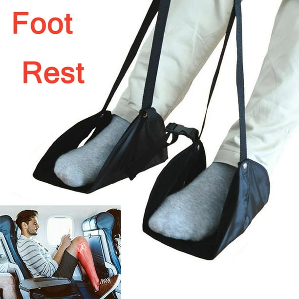 Tuscom Comfy Hanger Travel Airplane Footrest Hammock Made With Premium