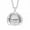 Silver, variant on SDJMa Expanding Magic 4 Photo Pendant Memory Floating Photo Locket Necklace Angel Wings Flash Box Album Necklaces for Women Men