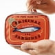 thumbnail image 5 of Bolsa de maquillaje con diseño de sardinas enlatadas, cierre de cremallera, exquisitos patrones de bordado, neceser portátil de viaje, organizador de cosméticos., 5 of 7