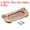 Copper Tone, variant on Uxcell 74x34x5mm Finger Flush Pull Handle Rectangle for Drawer Door Copper Tone 4 Pack