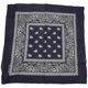 thumbnail image 5 of 3 Bandanas Man And 57 X 57 Cm Royal Blue + + Navy Blue, 5 of 5