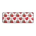 thumbnail image 2 of Dailycode Hallway Runner Rug 2x6 Non Slip Absorbent Soft Floor Mat for Home Kitchen Bedroom Entrance Sloth with Love Balloon, 2 of 7