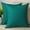 Teal, variant on Alive Pixels Euro Pillow Shams Ivory Solid 100 Percent Cotton 4-Piece Pillowcases 410TC (Euro 26x26, Ivory)