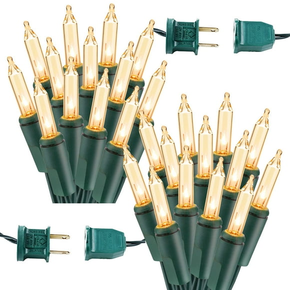 Guirnalda de luces navideñas BrizLabs, 600 unidades, 42,4 m, 120 V