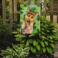 thumbnail image 2 of Carolines Treasures BB9885GF German Shepherd 2 St Patricks Flag Garden Size  Small multicolor, 2 of 2