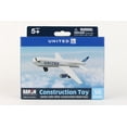 thumbnail image 3 of United Airlines Airliner 56 Piece Construction Toy, 3 of 4