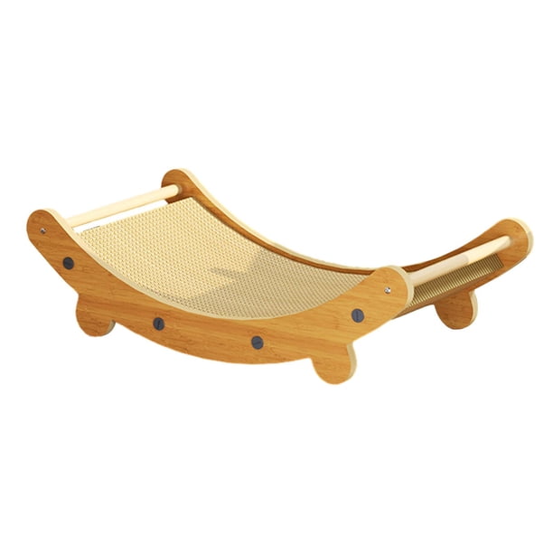 Rascador para gatos, rascador decorativo para gatos, cama para dormir para gatos Silla 52x14x256cm