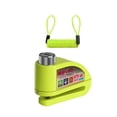 thumbnail image 4 of Bloqueo de disco de alarma de freno de motocicleta shamjiam accesorios impermeables Cuerda de recordatorio verde, 4 of 7