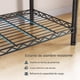 thumbnail image 5 of Zocalo Perchero Metálico 194x175cm Rack Organizador de Ropa Industrial con Cestas Deslizantes, Estantes Ajustables y Capacidad de 400 kg, Armario Abierto para Dormitorio, Color Negro, 5 of 8