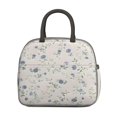 thumbnail image 2 of Womens Pioneer Flower Floral Print Pattern Lunch Box for Work,Insulated Lunch Bag for Women,Loncheras Para Mujer,Leakproof Adult Lunch Bag for Work,Beach,Travel,Picnic,Camping, 2 of 7
