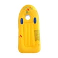 thumbnail image 4 of Siruishop Kids Inflatable Surfboard Inflatable Pool Raft for Fun Activity Beach Summer Yellow, 4 of 8