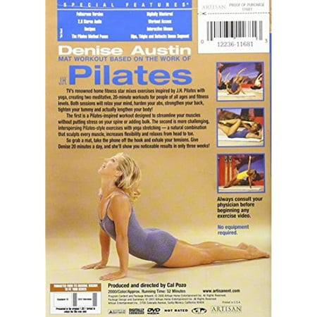 Mat Workout Bases on Work Pilates (DVD), Lions Gate, Sports & Fitness
