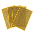 thumbnail image 4 of Peele Yellow Seagrass Placemats - Set of 4, 4 of 5