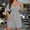 #0248-Gray, variant on V Neck Short Sleeve Wrap Dresses for Women Summer Sequin Pattern Multi Color Comfortable Flowy Everyday Casual Womens Dresses Dressy Casual Gift