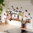 thumbnail image 4 of Kitchen Wall Stickers Fun Design Cook Utensils Home Decoration Restaurant, 4 of 9