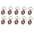 thumbnail image 1 of 10PCS Animal Red Keychain Double Sided Keychain for Valentine's Day Gift, 1 of 4