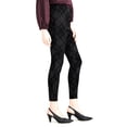 thumbnail image 3 of Maison Jules Womens Flocked Casual Trouser Pants, 3 of 3