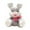 Gray, variant on 13.78 inch Musical Easter Bunny Stuffed Toy with Moving Ears and Singing Function for Entertainment (Blue)