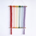 thumbnail image 5 of Macrame Wall Hanging Tapestry, Chic Handmade Cotton, Woven Bohemian Home Decoration, Tapestry Pocket Boho Wall Decoration, 5 of 7