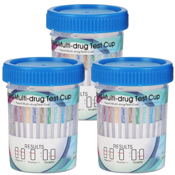 Multi Drug Screen Test Urine Collection Cups Include adulteration strips Marijuana