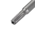 thumbnail image 3 of Brocas de destornillador de estrella de seguridad Torx T15 de 50 mm de largo y vástago hexagonal de 1/4" S2 de acero aleado alto 10 piezas, 3 of 4