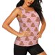 thumbnail image 2 of Balery Heart Capybara Camiseta sin mangas estampada ligera para mujer, tops de entrenamiento sin mangas, camisetas de yoga transpirables de secado rápido.-Large, 2 of 7