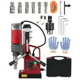 thumbnail image 4 of GloryStar Perceuse Magnétique Portative, Trousse de Perceuse Magnétique Incluant Adaptateur et Double Queue d'Aronde, Machine de Perçage Électrique pour une Utilisation Polyvalente à la Maison et en Milieux Industriels, 4 of 9