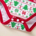 thumbnail image 6 of HCNTES Boys Winter Outfits My First Christmas Baby Boy Baby Boy Fall Clothes Long Sleeve "Merry Christmas", "Ho Ho Ho" Romper Xmas Pattern Jogger Pants 0 6 9 12 18 Months Boys Autumn Fall Set, 6 of 7