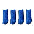 thumbnail image 1 of Horse Boots Splint Boots for Horses Set of 4 Protective Boots Lower Limb Brushing Horse Boots Reusable Front Hind Leg Protection Gear (Blue, M), 1 of 5