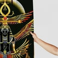 thumbnail image 3 of Orinice Egyptian Gods Occult Bathroom Decor Set with Hooks, Colorful Luxurious Polyester Fabric Shower Curtain Set for Bathroom, Multi Size Options 60x72, 3 of 7