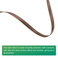 thumbnail image 3 of Uxcell Satin Ribbon, Double Face Polyester Satin Ribbon for Gift Wrapping, Bouquet Brown, 3 of 7
