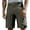 Army Green, variant on Athletic Gym Mens Shorts Casual Outdoor Shorts