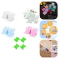 thumbnail image 5 of BUYISI Efficient And Practical Plastic Bobbins Spool Thread Card Set Of 100 Organize Your Embroidery Floss With Ease Blue-50Pcs, 5 of 5