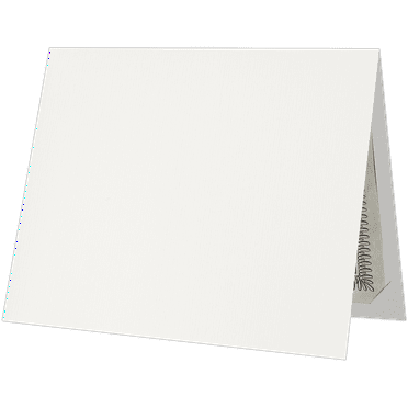 LUXPaper 9 1/2 x 12 Certificate Holders, White Linen, 100/Pack