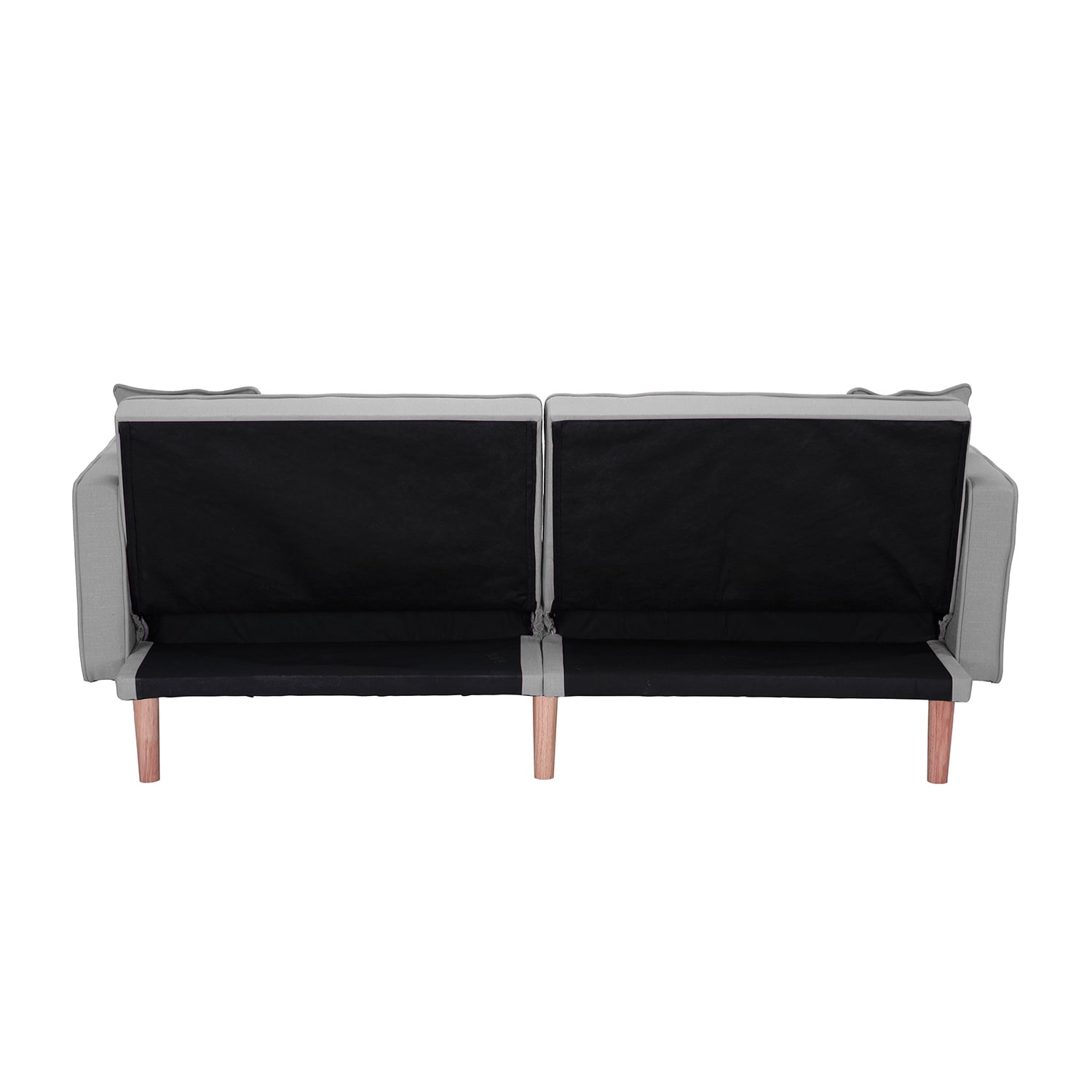 Kepooman Convertible Futon Sofa Bed, Small Loveseat Sleeper Sofa Futon Couch, Recliner Couch, Living Room Sofa for Living Room Leisure, Light Gray Kepooman Convertible Futon Sofa Bed, Small Loveseat Sleeper Sofa Futon Couch, Recliner Couch, Living Room Sofa for Living Room Leisure, Light Gray