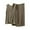 Grey, variant on Womens Soft Pajamas Sets Capris, Sleeveless Tank Tops with Cropped Pants Loungewear Suits, Solid Color Homewear Summer Outfits for Lady Beige M