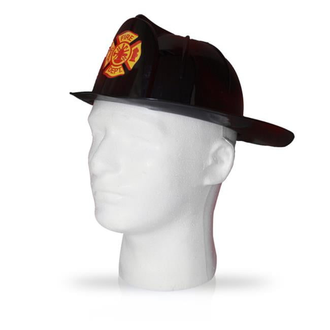 Black Fire Helmet - Adult 