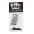 thumbnail image 5 of Bewildely Juego de varillas de enlace de dirección con distancia entre ejes de aleación de aluminio para 1/10 XTE XBE RC pieza de coche RC Kits de construcción modelo Plata, 5 of 5